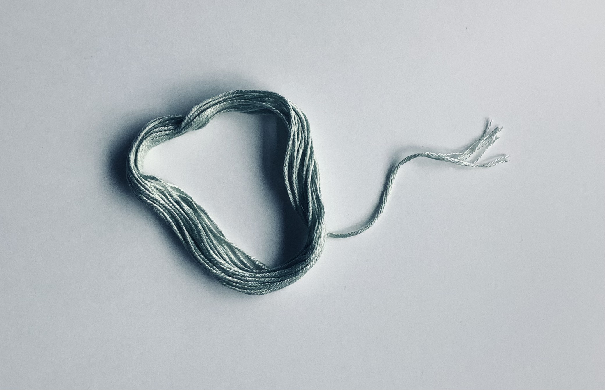 Six strands embroidery silk